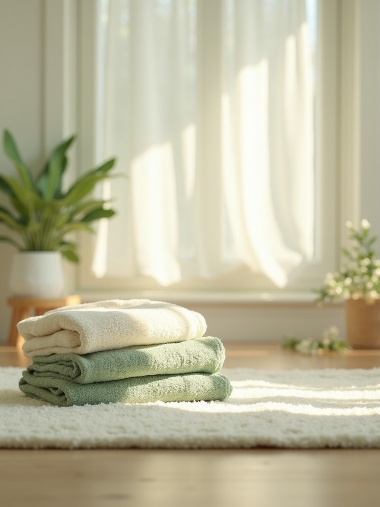 A tidy, organized cozy home